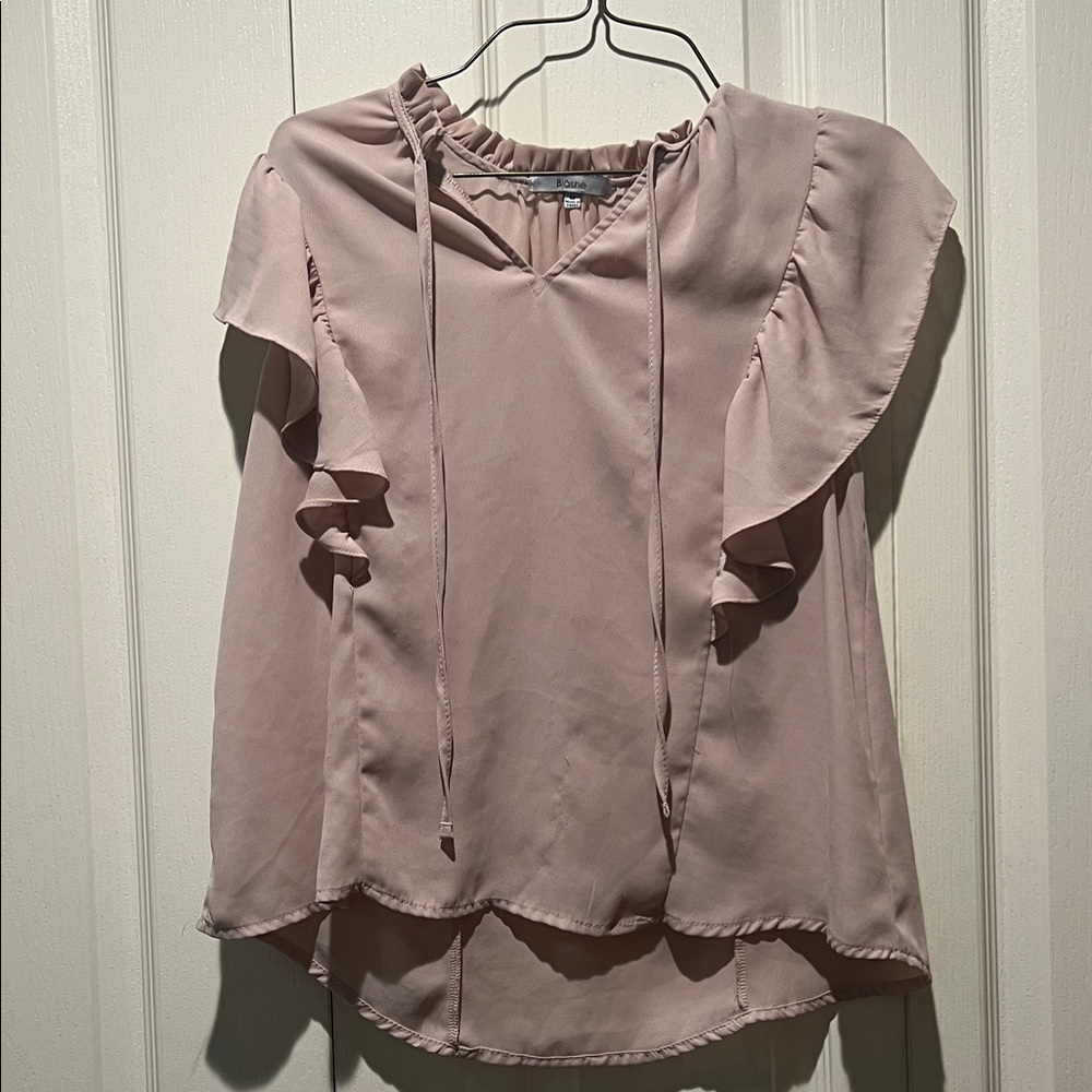 Light pink blouse